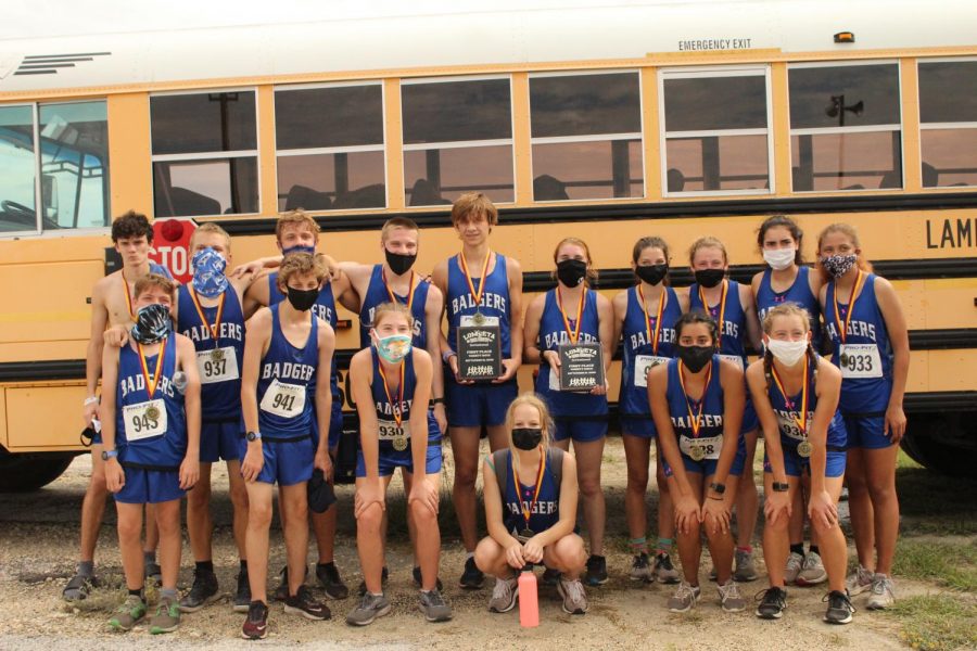 Cross country boys and girls teams placed first at the Lometa meet Sept. 16. 