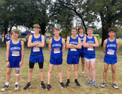 Boys varsity cross country runners Kaleb Roberts, Colton Paxton, Ben Stone, Jodiah Holland, Tate Rainwater, Brayden Phillips and Clayton Shaw will compete at the regional meet Monday.