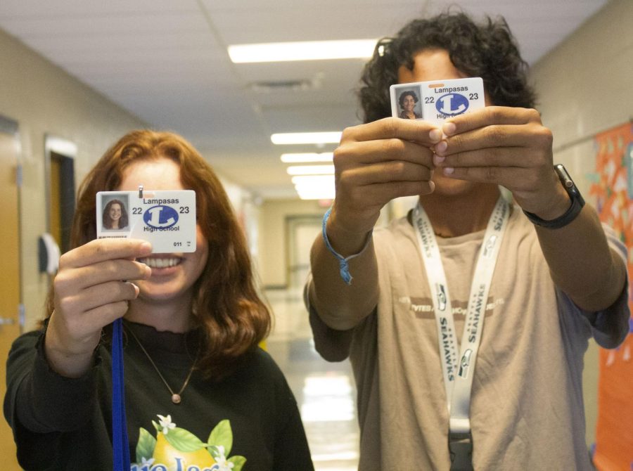 Administration requires students to have their student ID on and visible at all times.