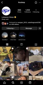 The Instagram profile was notorious among students for posting humorous photos of students sleeping in class.