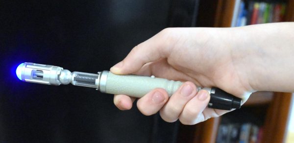 The Doctor uses a sonic screwdriver like this to unlock doors, hack and disable technology, scan items and more. 