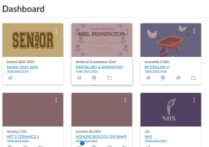 Canvas is an online learning system that contains  students courses, lessons and assignments that is used by many districts.