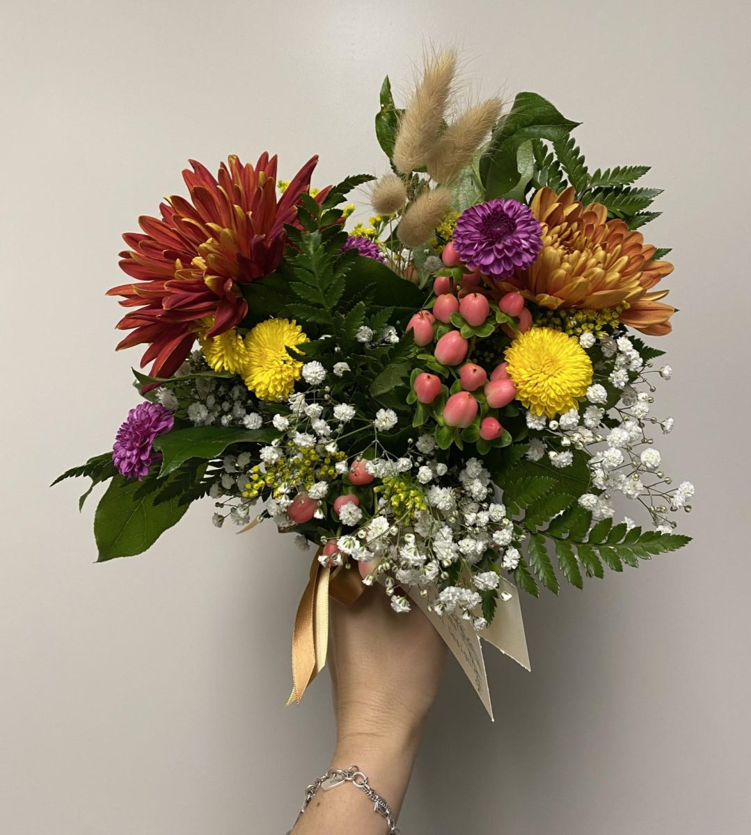 The Flower of the Month's September arrangement. 
Photo Courtesy of Kirby Kennedy-Phillips