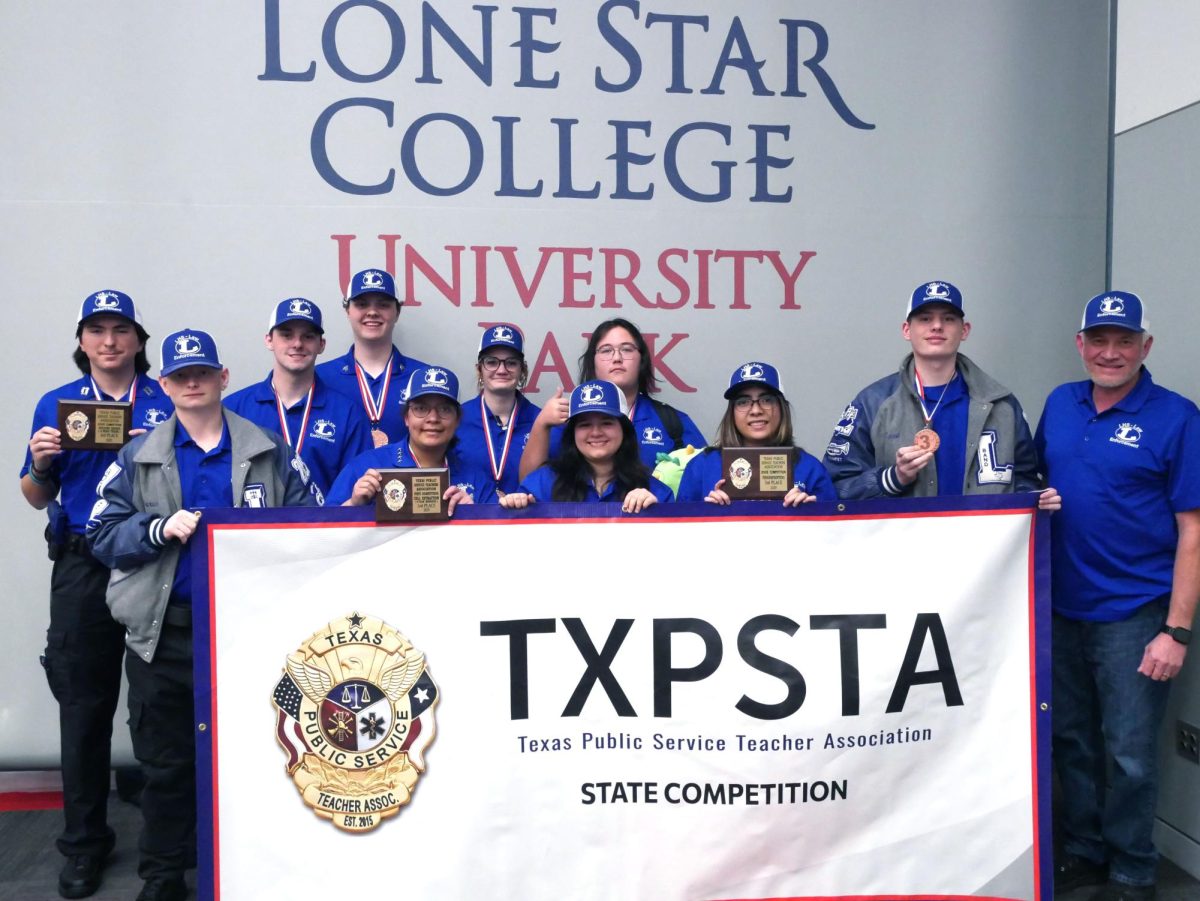 CTE students pose after awards ceremony Feb. 22.

Photo courtesy of Brianna Ackerman