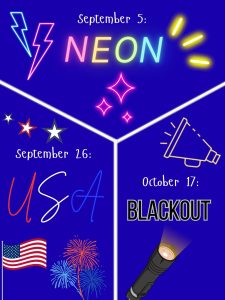 Pep rallies aim to include and excite every student. 
Infographic by Ava Miller.