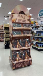 Taylor Swift´s album displayed in Target