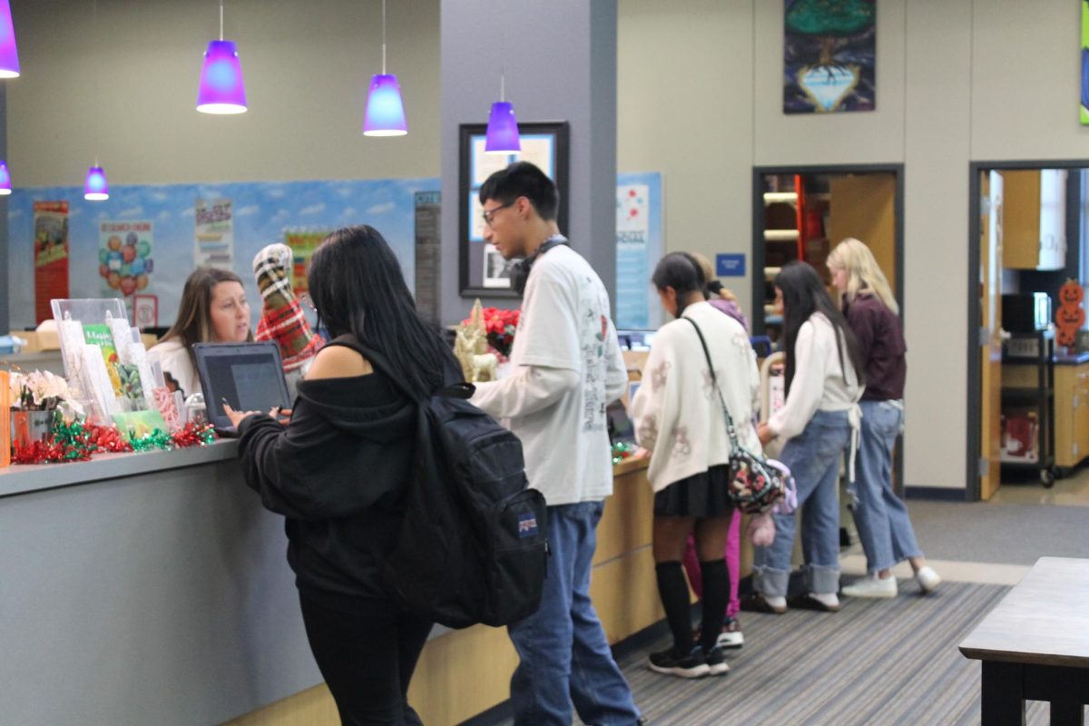 Students who opened the suspicious link or submitted information were asked to report to the library for tech help. 