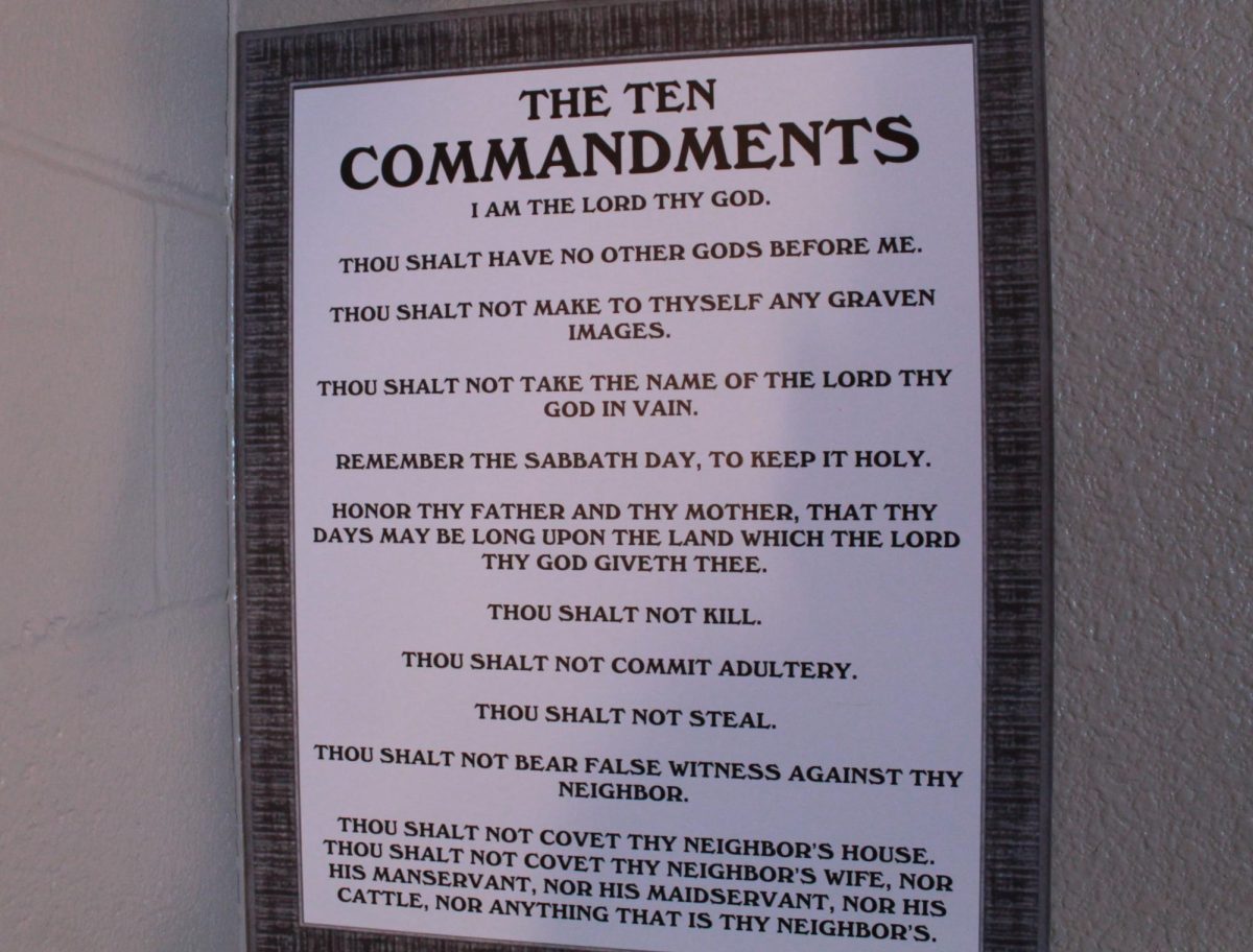 Every teacher in the district is required to display this poster.