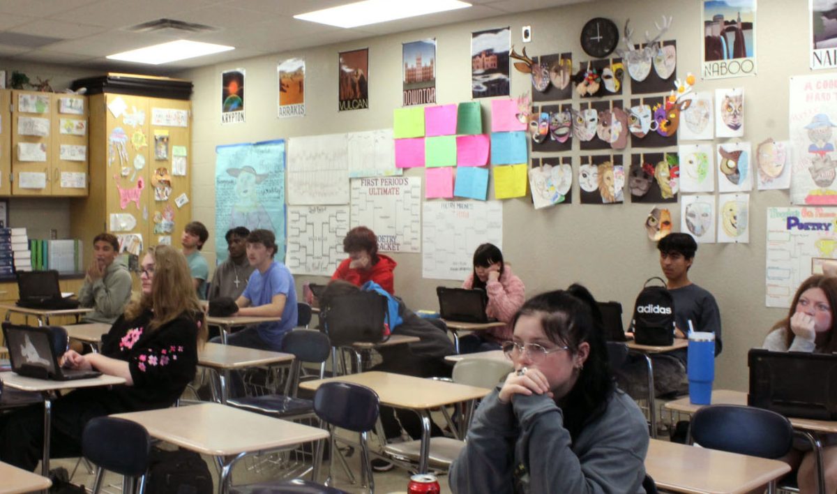 Students appear more alert in class after phone ban implementation this school year. 